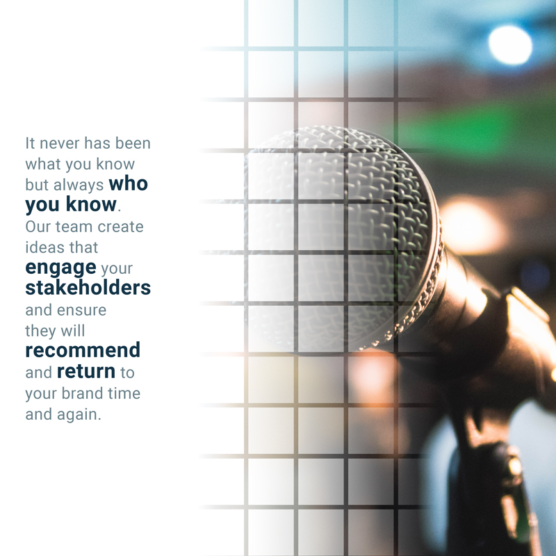 Stakeholder relations and public speaking